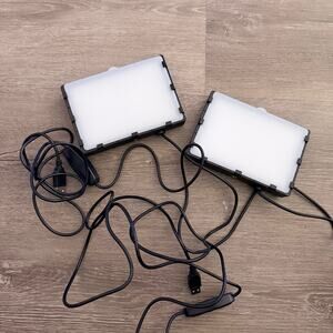 Emart Portable LED Lights Video Photography Content Influencer Set of 2